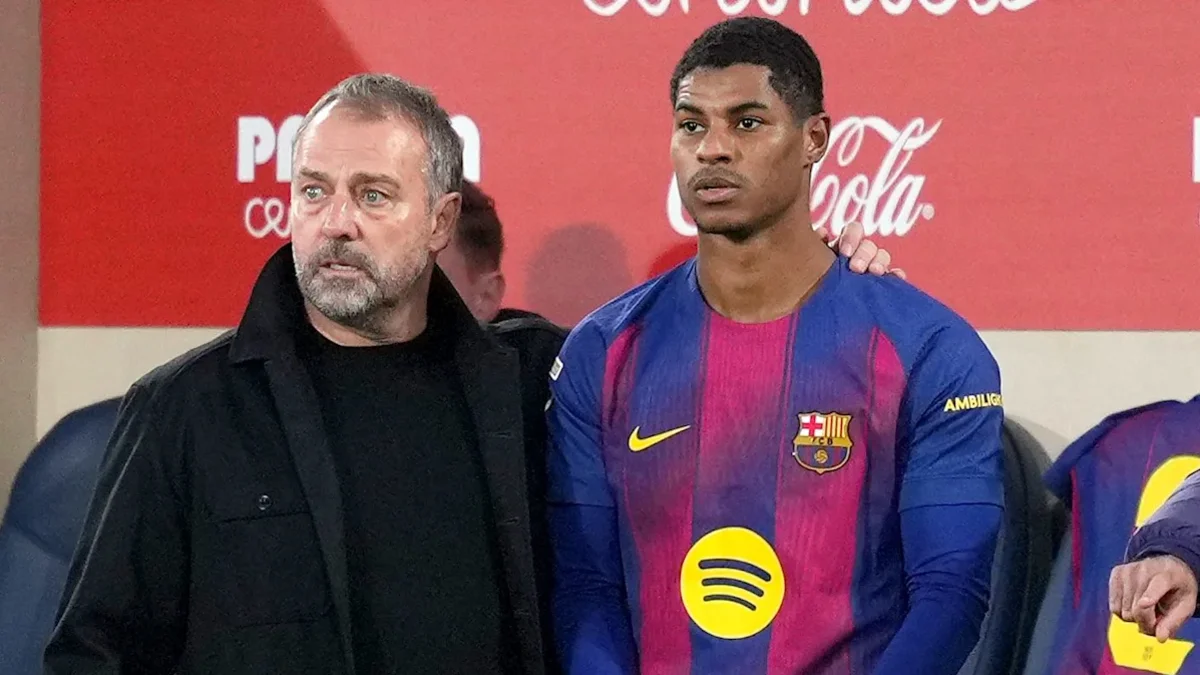 Hansi Flick Marcus Rashford