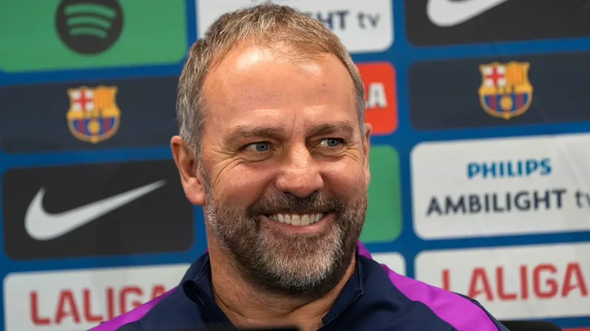 Barcelona striker search